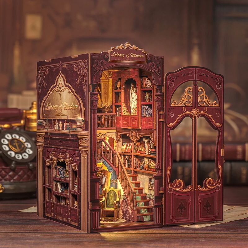 Book Nook Library of Wisdom byggesett