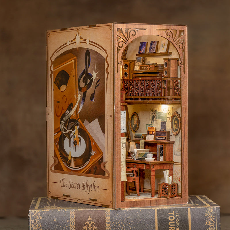 Book Nook The Secret Rhythm byggesett