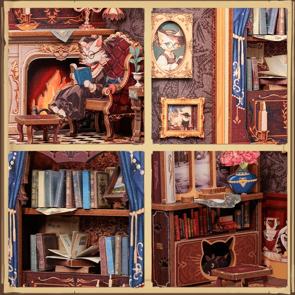 Count Cat Study – Book Nook