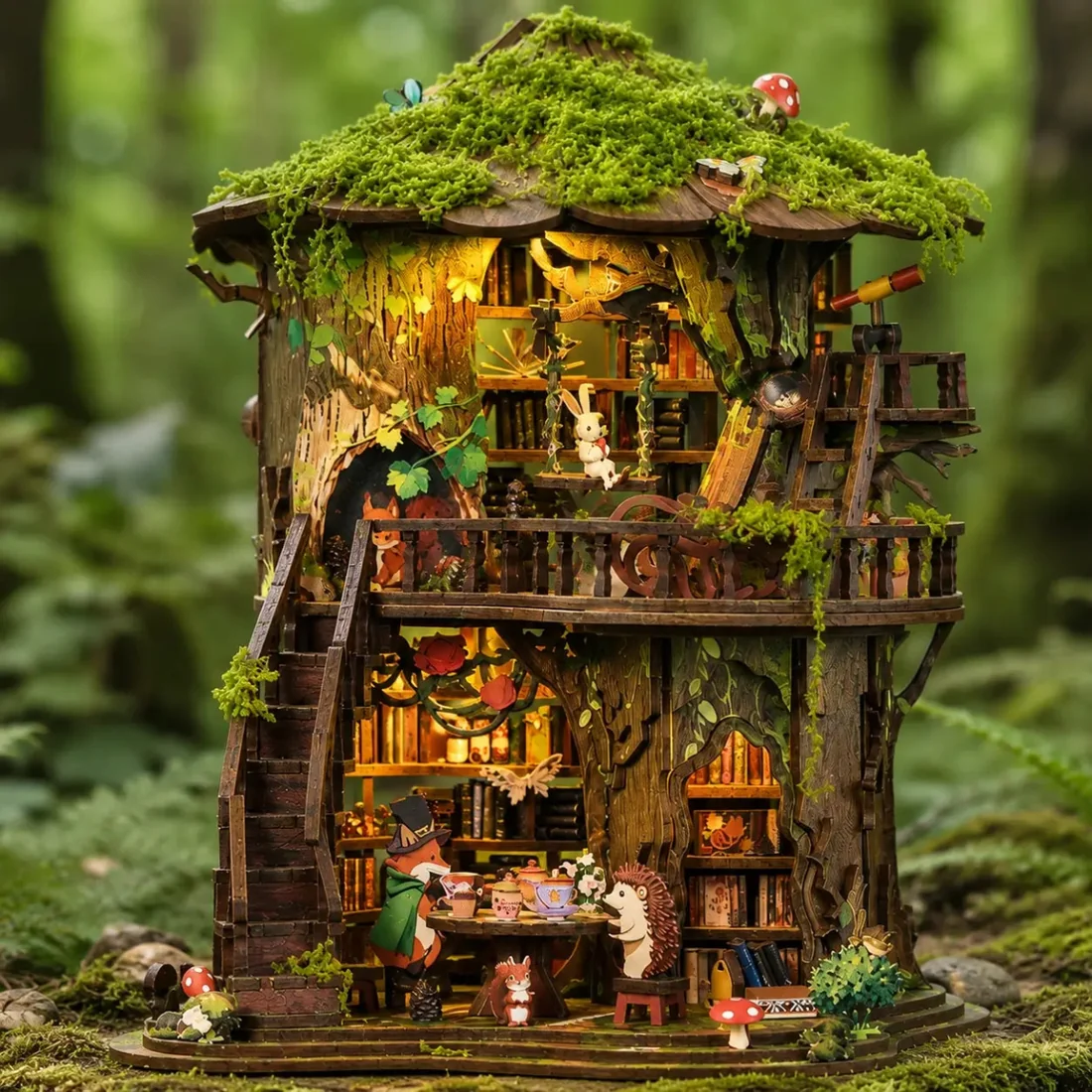 Forest Tea House – Book Nook