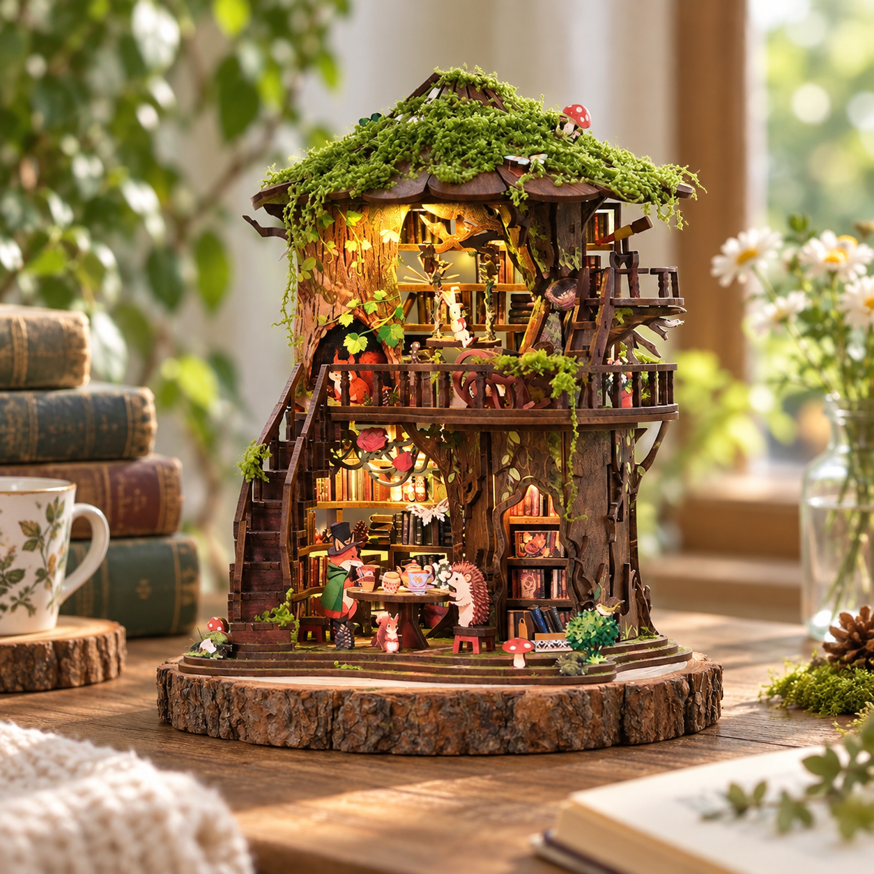 Forest Tea House – Book Nook